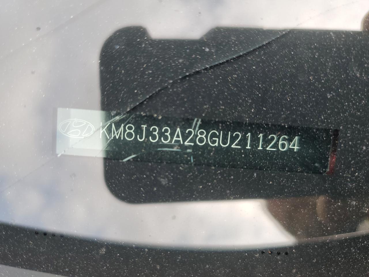 2016 Hyundai Tucson VIN KM8J33A28GU211264 Copart auction photo, front end / side damage thumbnail 14