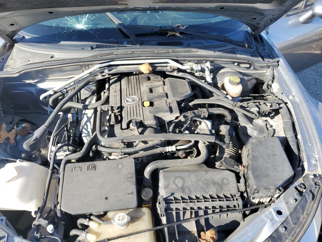 2010 Mazda MX-5 VIN JM1NC2EF7A0210456 Copart auction photo, front end damage thumbnail 11