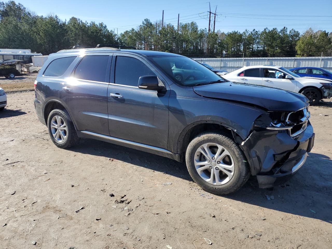 2013 Dodge Durango VIN 1C4RDJDG6DC664817 Copart auction photo, front end damage thumbnail 4