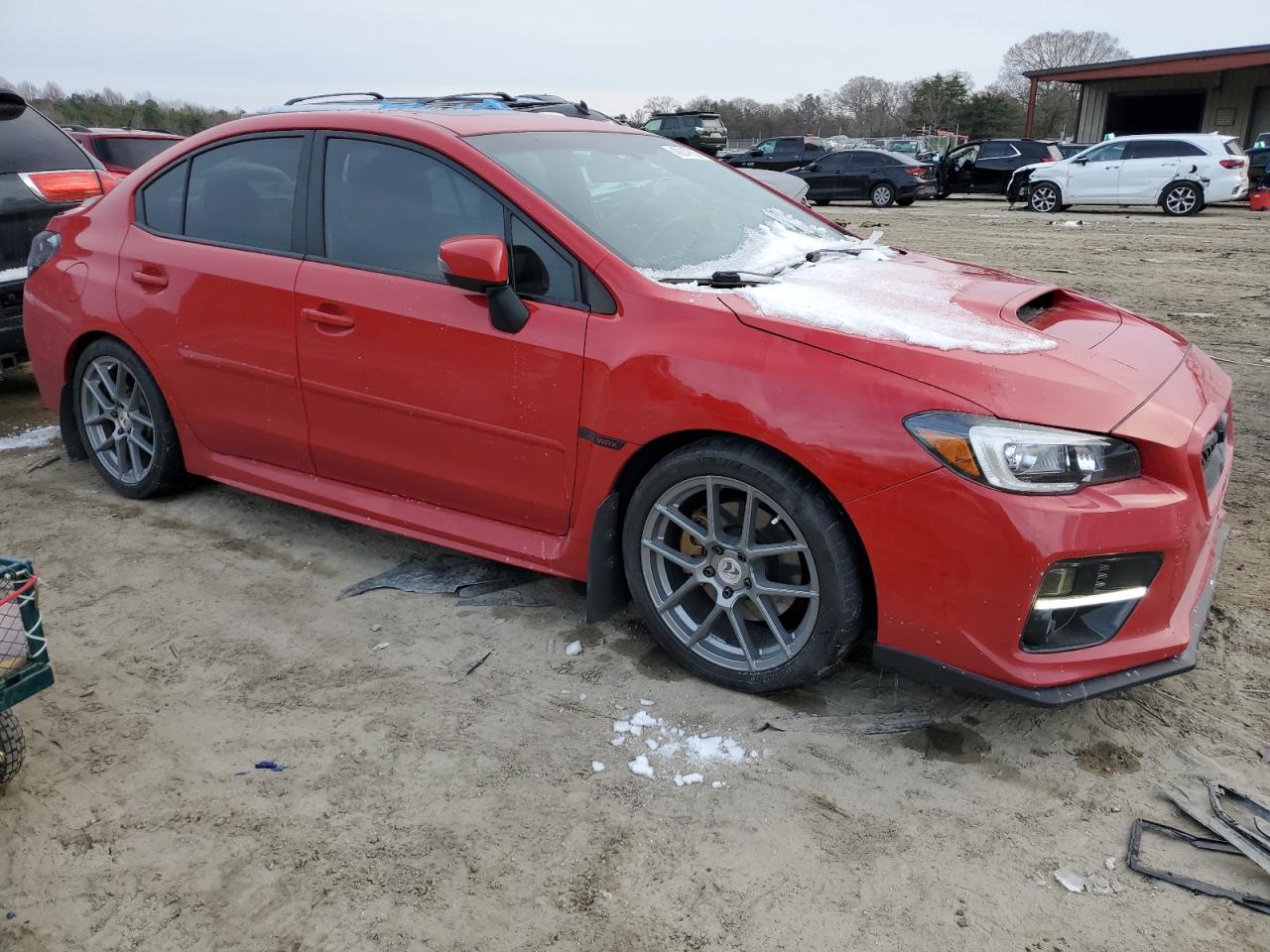 2017 Subaru WRX VIN JF1VA1L67H9822767 Copart auction photo, mechanical damage thumbnail 4