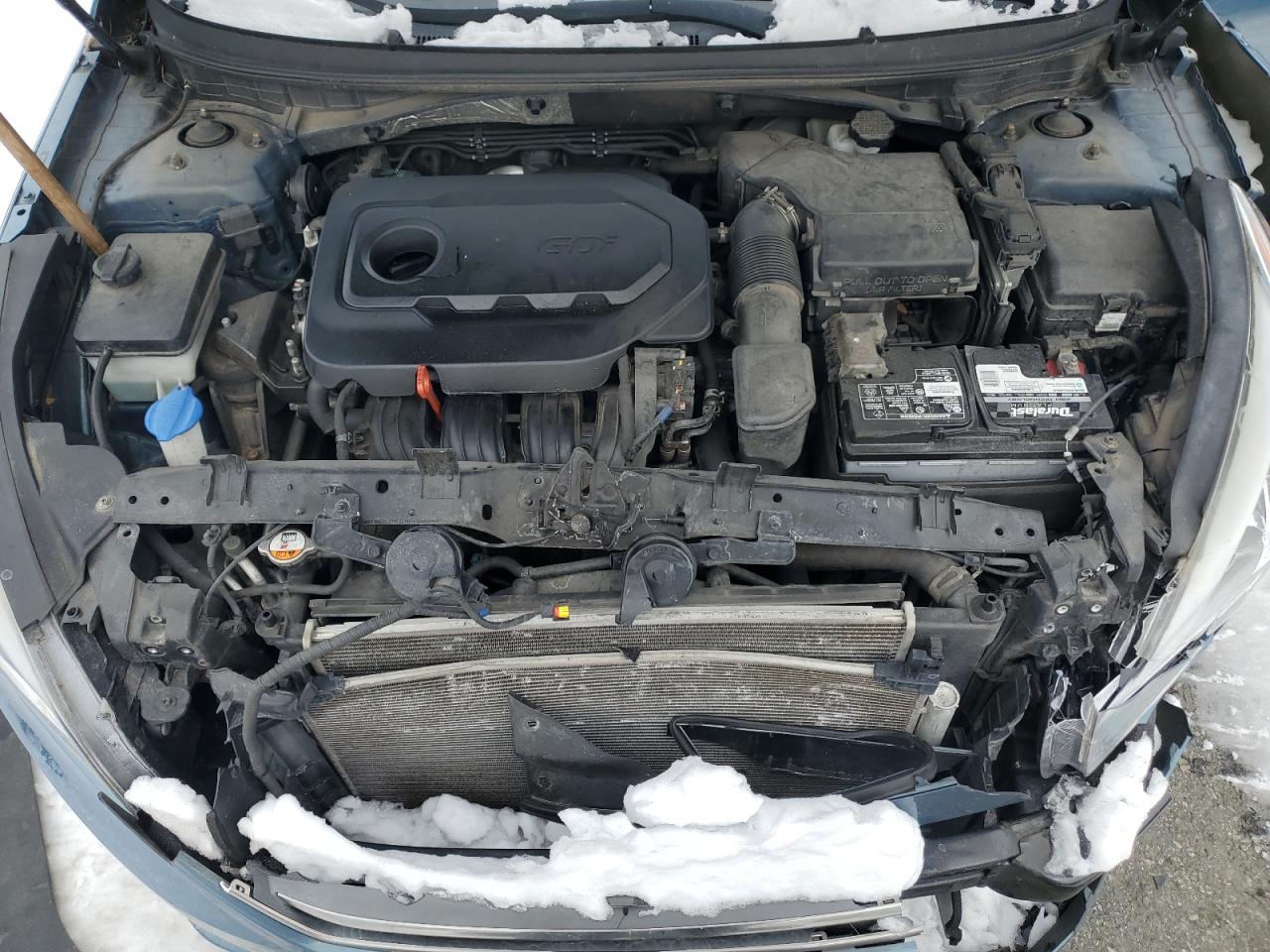 2017 Hyundai Sonata VIN 5NPE24AF1HH503738 Copart auction photo, front end damage thumbnail 11
