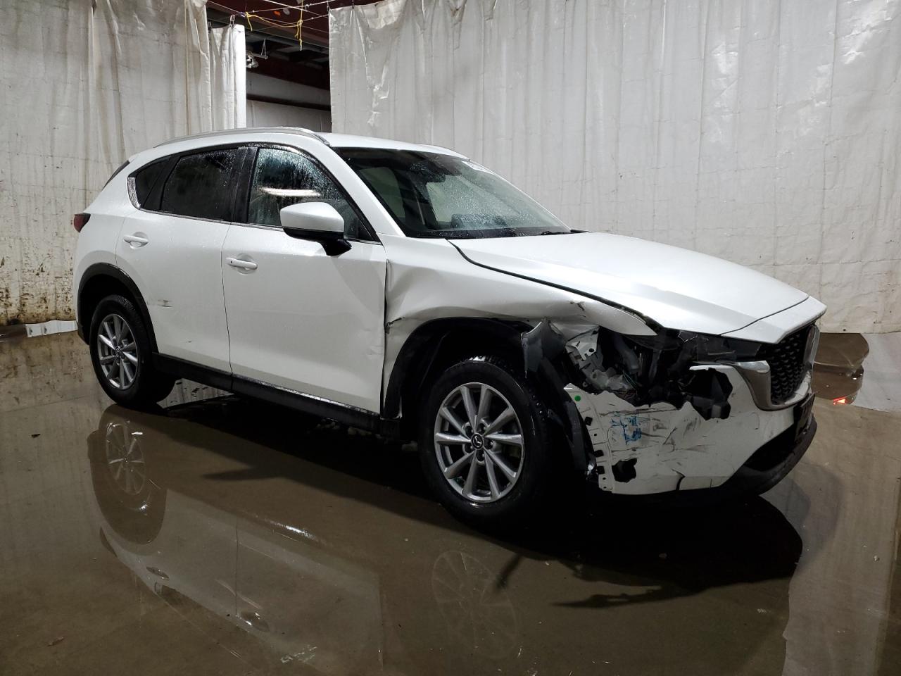 2023 Mazda CX-5 VIN JM3KFBBM0P0176020 Copart auction photo, front end / side damage thumbnail 4