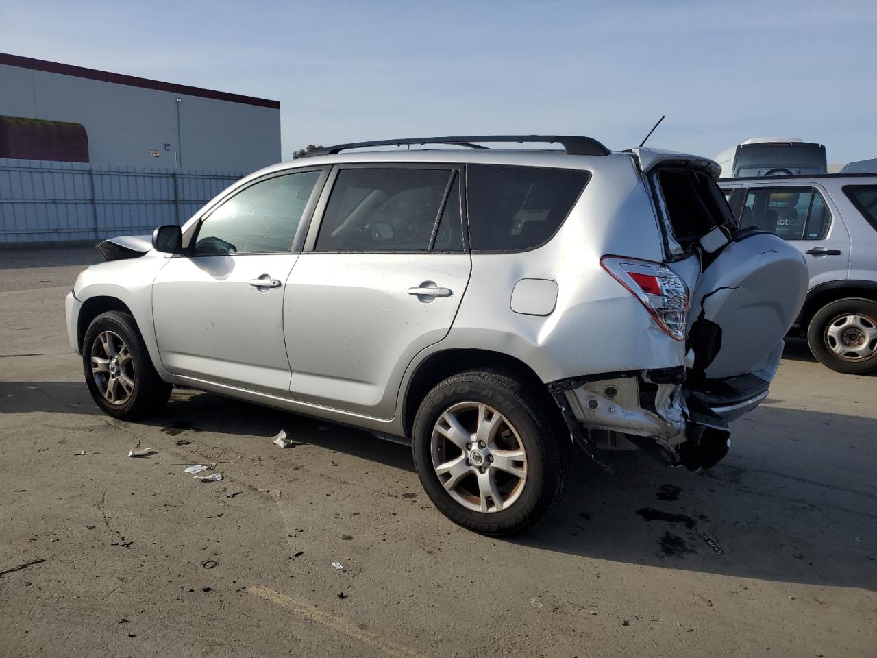 2012 Toyota RAV 4 VIN 2T3BF4DV2CW258766 Copart auction photo, rear end / front end damage thumbnail 2