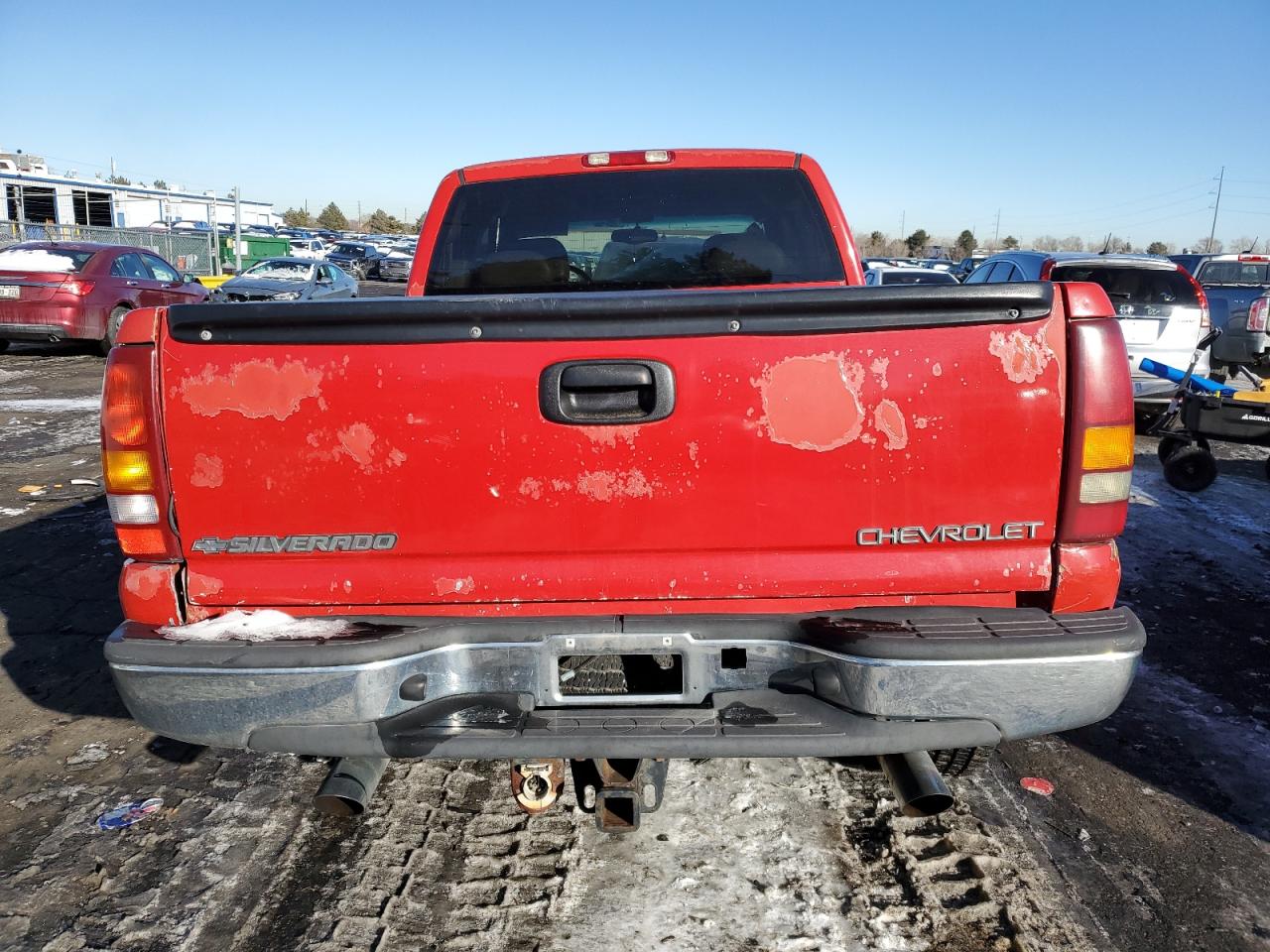 2000 Chevrolet Silverado VIN 1GCEK19T6YZ271378 Copart auction photo, front end damage thumbnail 6