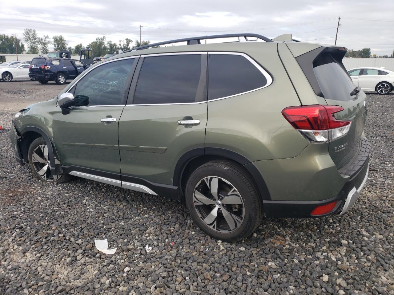 2019 Subaru Forester VIN JF2SKAWC8KH523069 Copart auction photo, rollover damage thumbnail 2