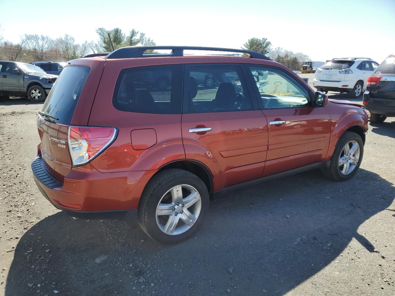 2010 Subaru Forester VIN JF2SH6DC0AH781907 Copart auction photo, front end / side damage thumbnail 3