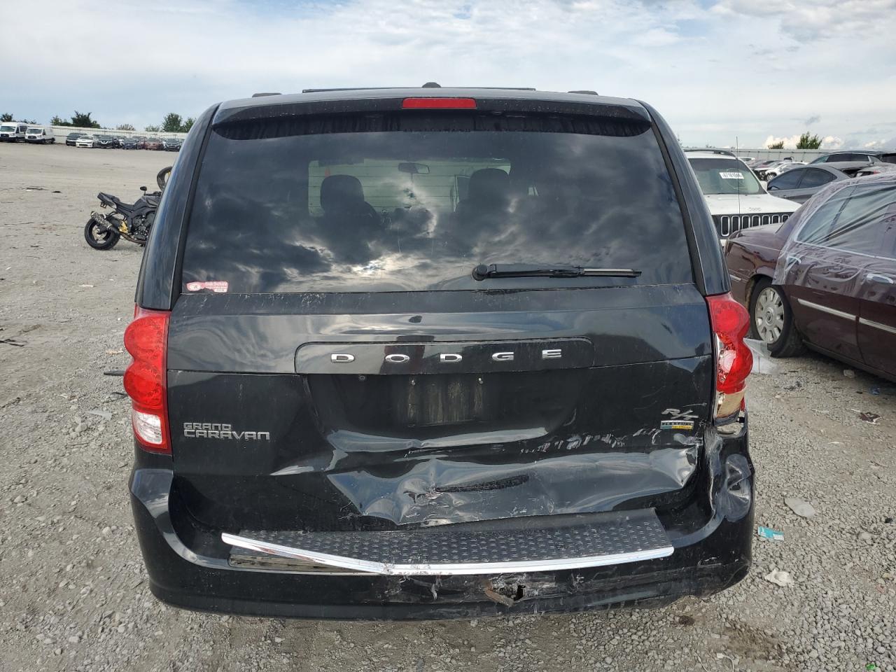 2016 Dodge Caravan VIN 2C4RDGEGXGR312529 Copart auction photo, all over damage thumbnail 6