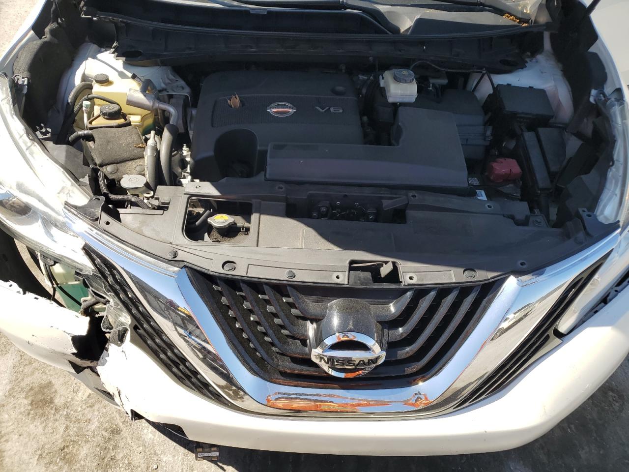 2015 Nissan Murano VIN 5N1AZ2MG7FN209644 Copart auction photo, front end / side damage thumbnail 12
