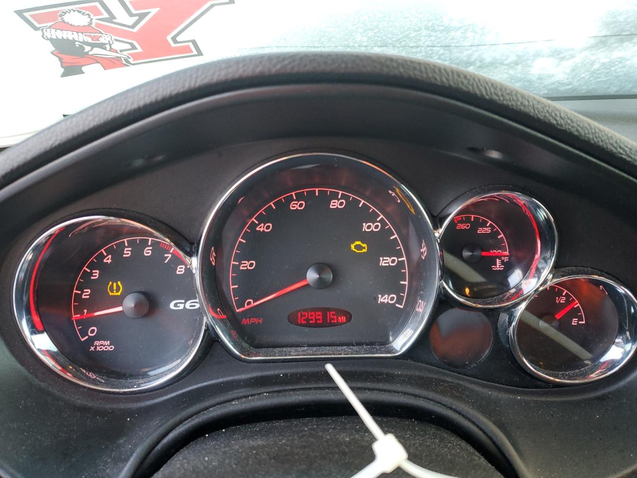 2008 Pontiac G6 VIN 1G2ZG57B484288587 Copart auction photo, all over damage thumbnail 9