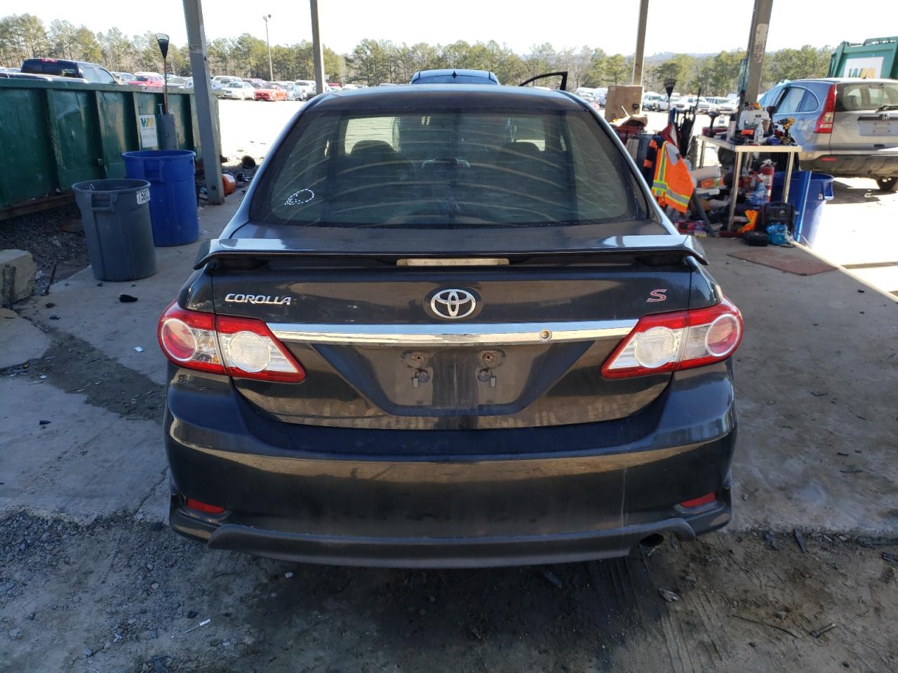 2012 Toyota Corolla VIN 5YFBU4EEXCP046065 Copart auction photo, front end damage thumbnail 6