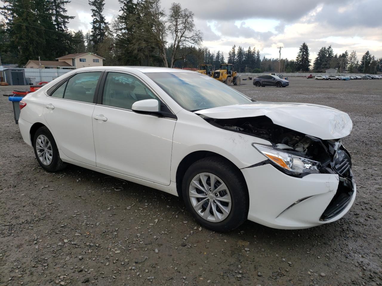 2017 Toyota Camry VIN 4T1BF1FK1HU411560 Copart auction photo, front end damage thumbnail 4