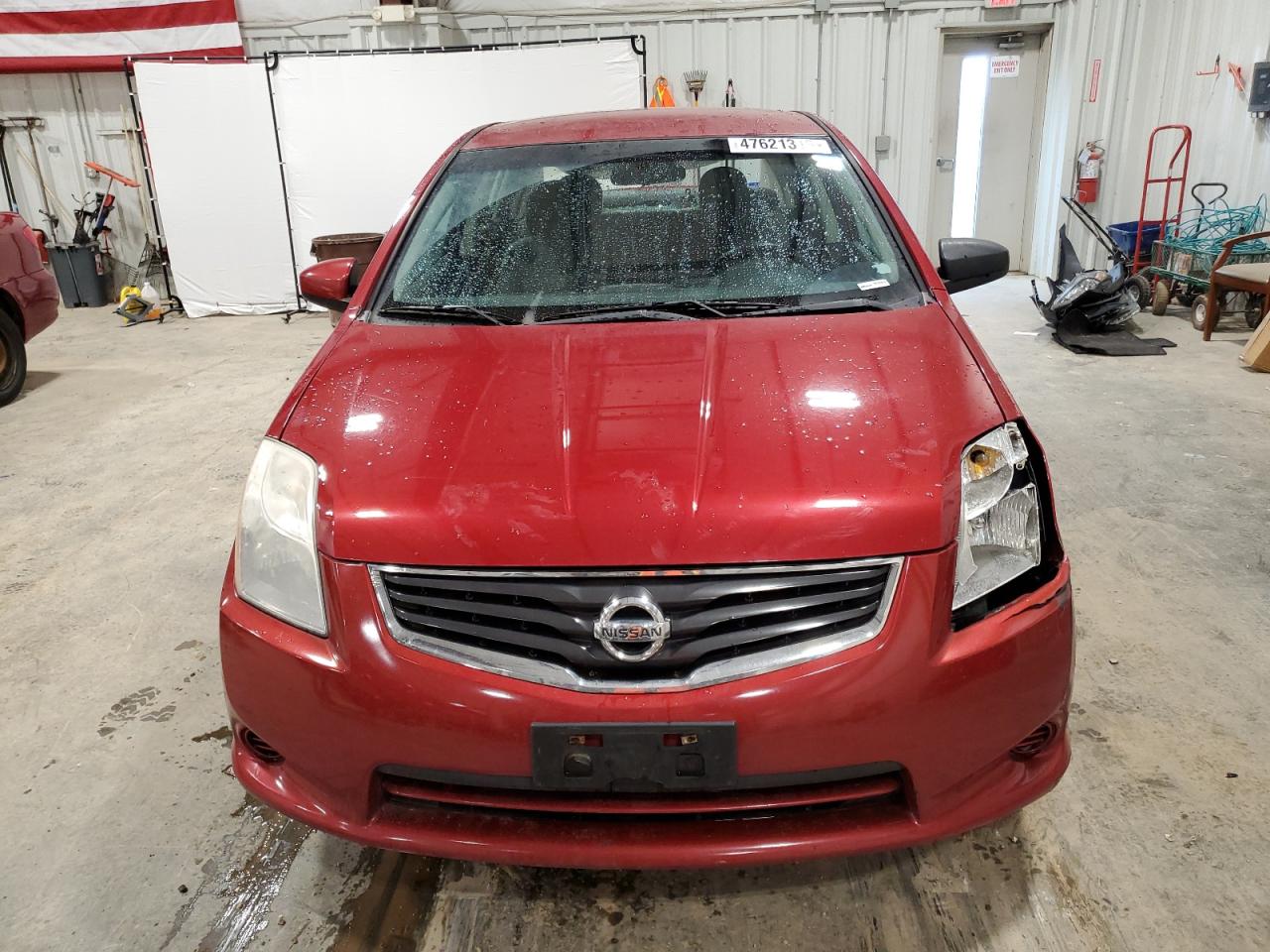 2012 Nissan Sentra VIN 3N1AB6AP6CL688786 Copart auction photo, top/roof damage thumbnail 5