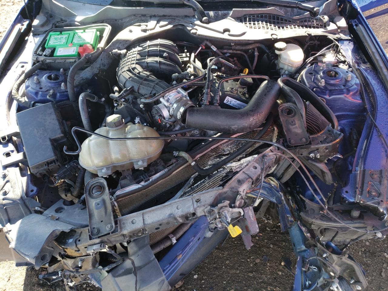 2016 Ford Mustang VIN 1FA6P8AM5G5266834 Copart auction photo, front end damage thumbnail 11