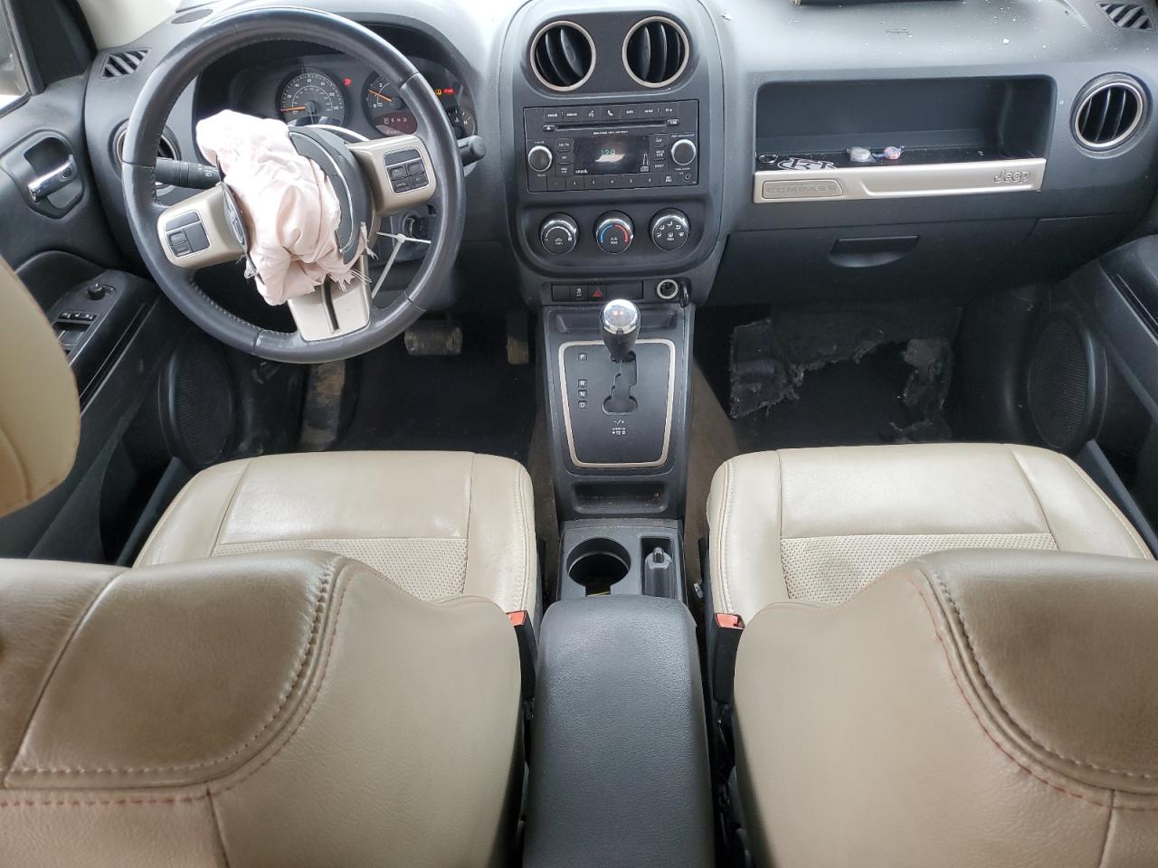2017 Jeep Compass VIN 1C4NJCBB2HD132541 Copart auction photo, all over damage thumbnail 8