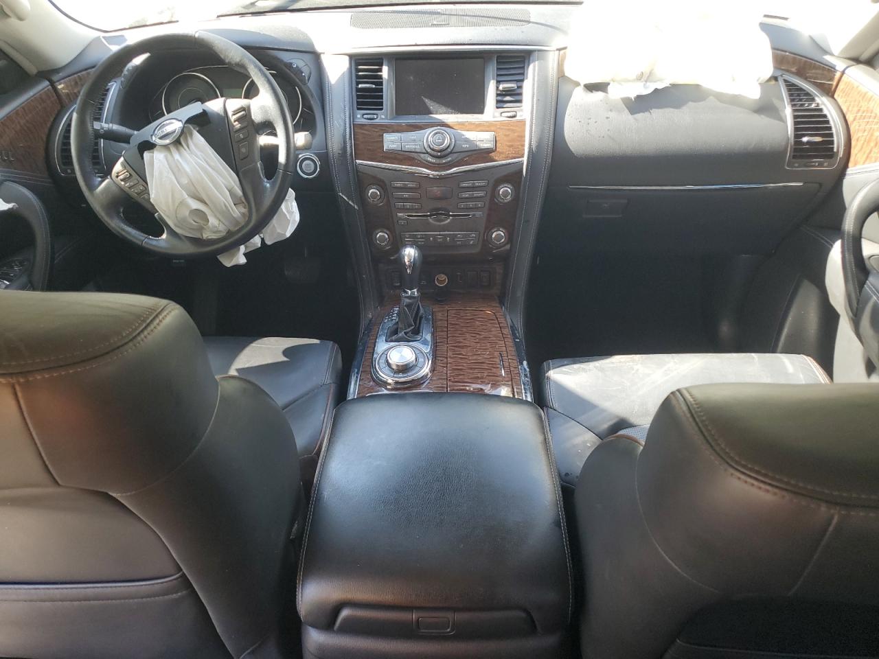 2019 Nissan Armada VIN JN8AY2NC0KX511394 Copart auction photo, front end damage thumbnail 8