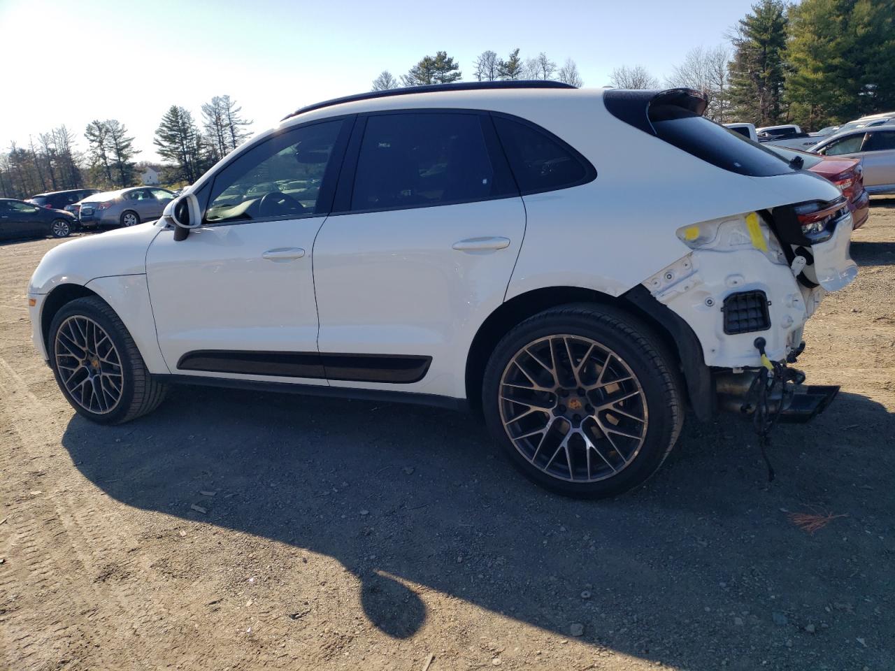 2021 Porsche Macan VIN WP1AB2A58MLB33046 Copart auction photo, rear end / minor dent/scratches damage thumbnail 2