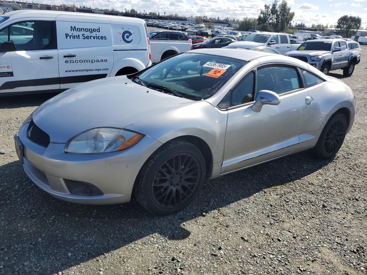 2009 Mitsubishi Eclipse VIN 4A3AK24F29E007988 - Copart auction photo