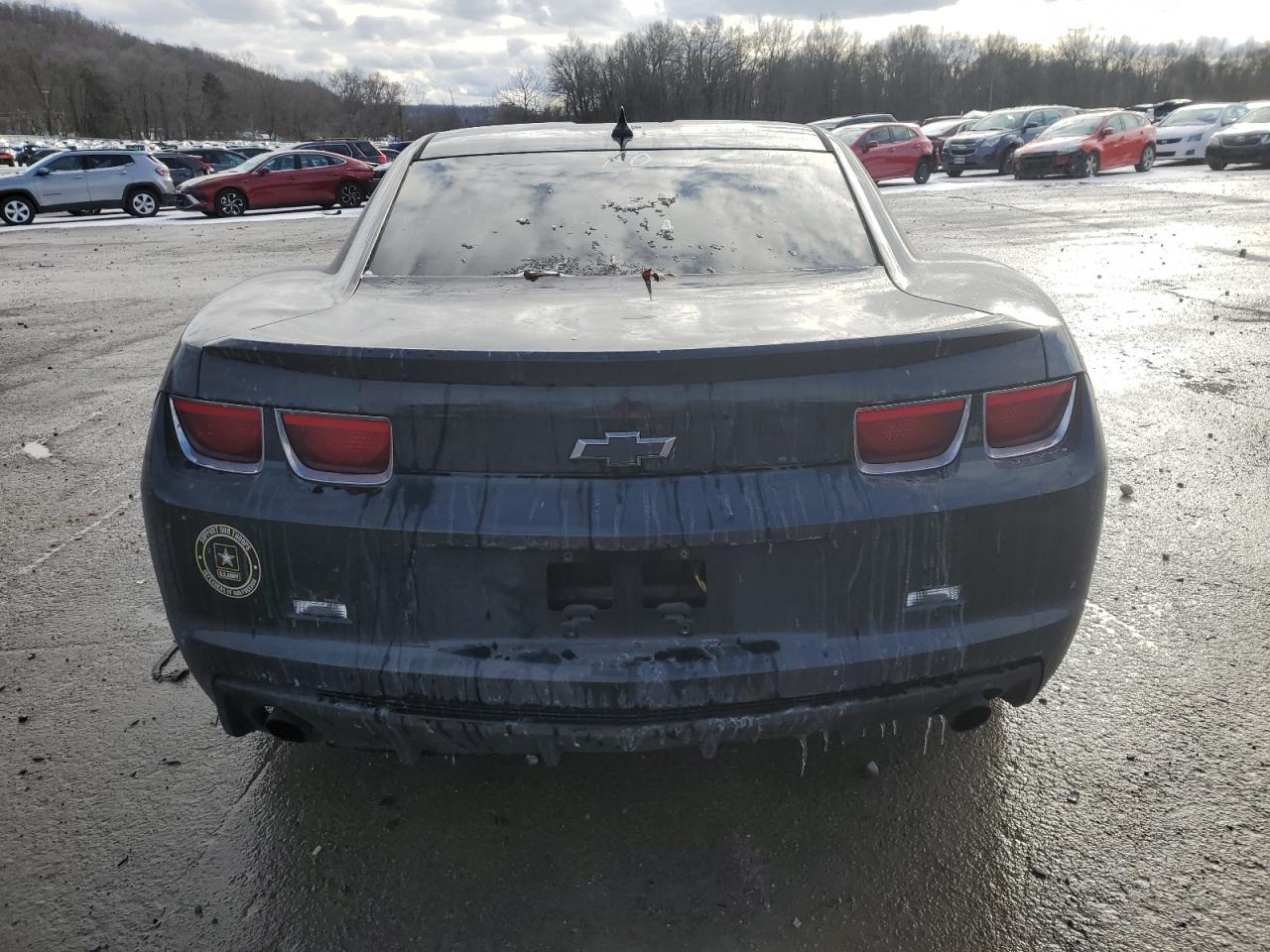 2012 Chevrolet Camaro VIN 2G1FB1E30C9174313 Copart auction photo, all over damage thumbnail 6