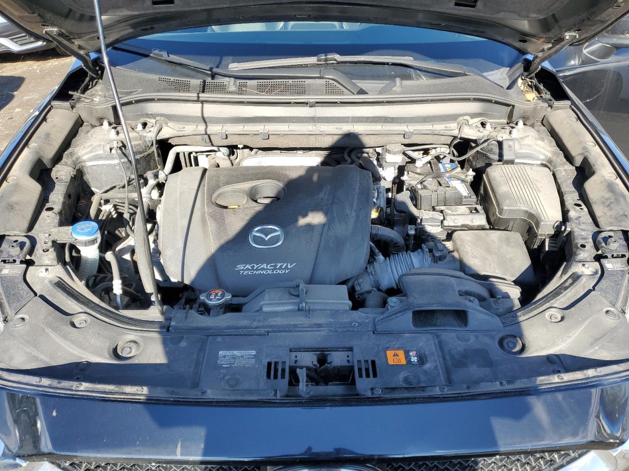 2019 Mazda CX-5 VIN JM3KFBDM0K0571806 Copart auction photo, rear end / side damage thumbnail 12