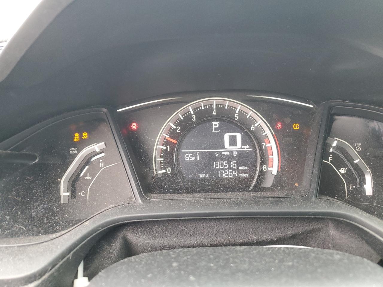 2016 Honda Civic VIN 19XFC2F54GE037618 Copart auction photo, front end damage thumbnail 9