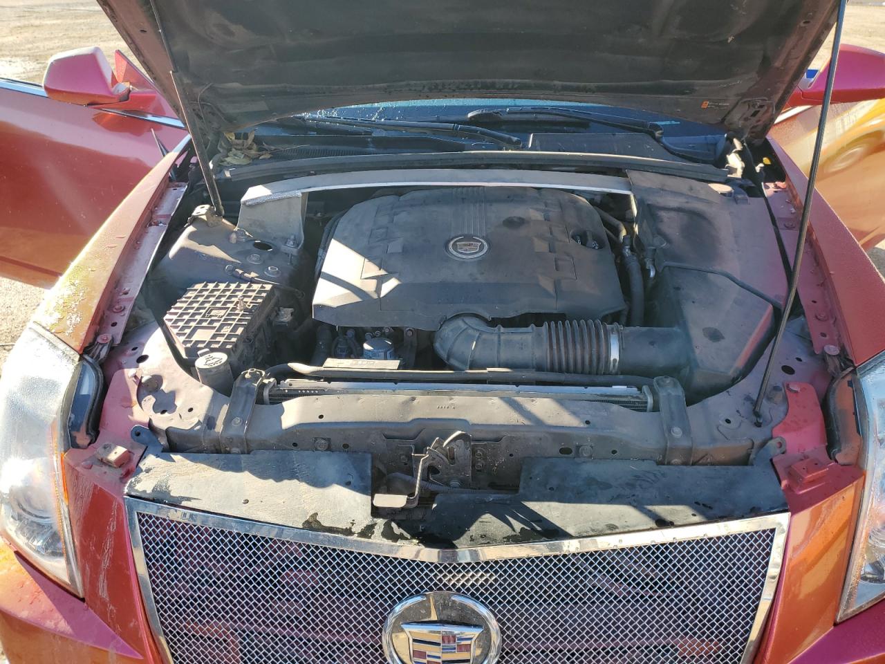 2012 Cadillac CTS VIN 1G6DJ1E35C0158185 Copart auction photo, front end damage thumbnail 12
