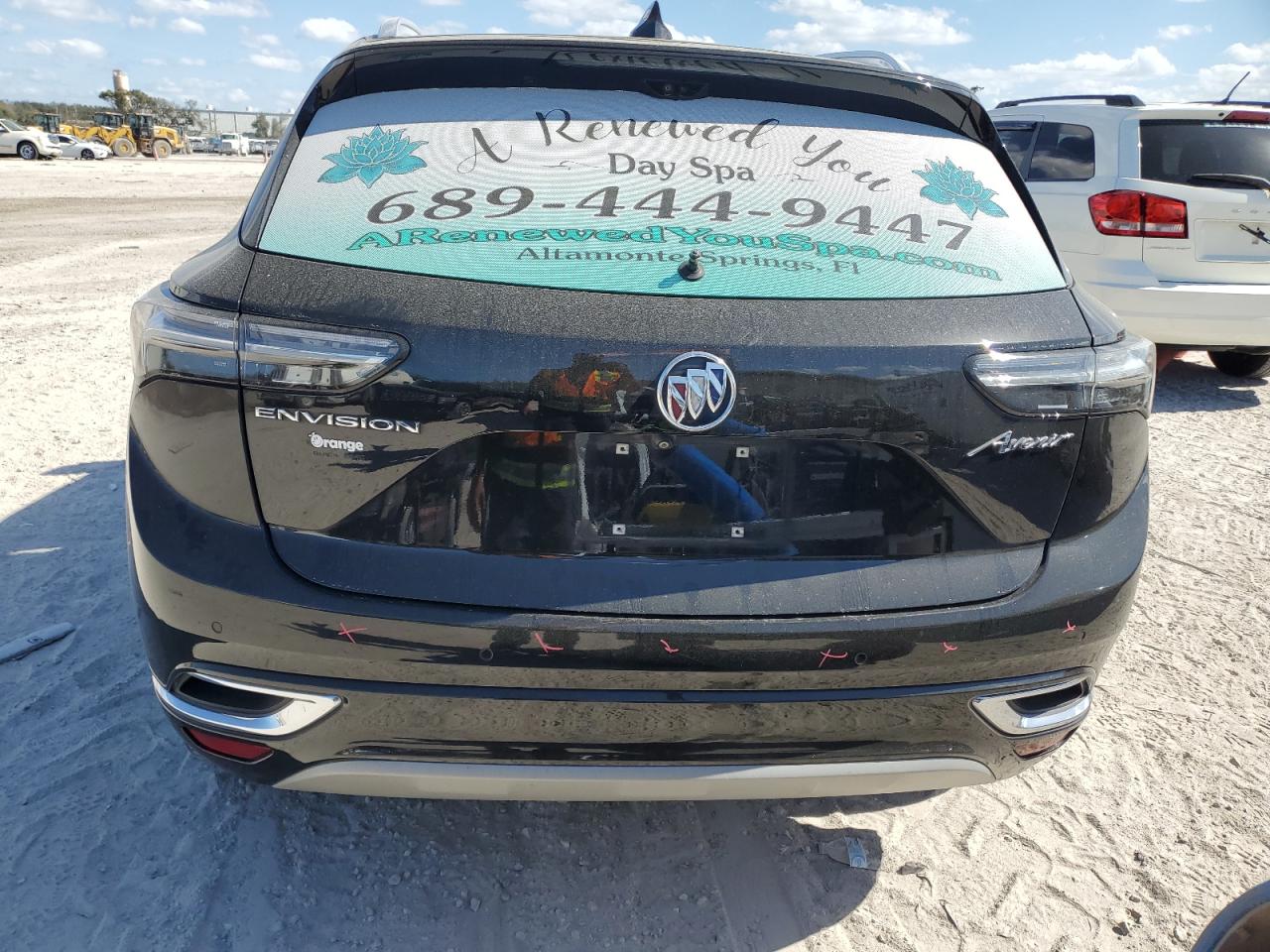 2021 Buick Envision VIN LRBFZRR40MD120467 Copart auction photo, front end / side damage thumbnail 6