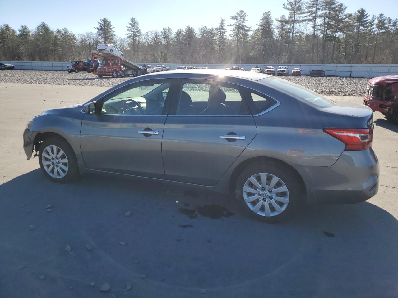 2017 Nissan Sentra VIN 3N1AB7AP8HY323994 Copart auction photo, front end / mechanical damage thumbnail 2