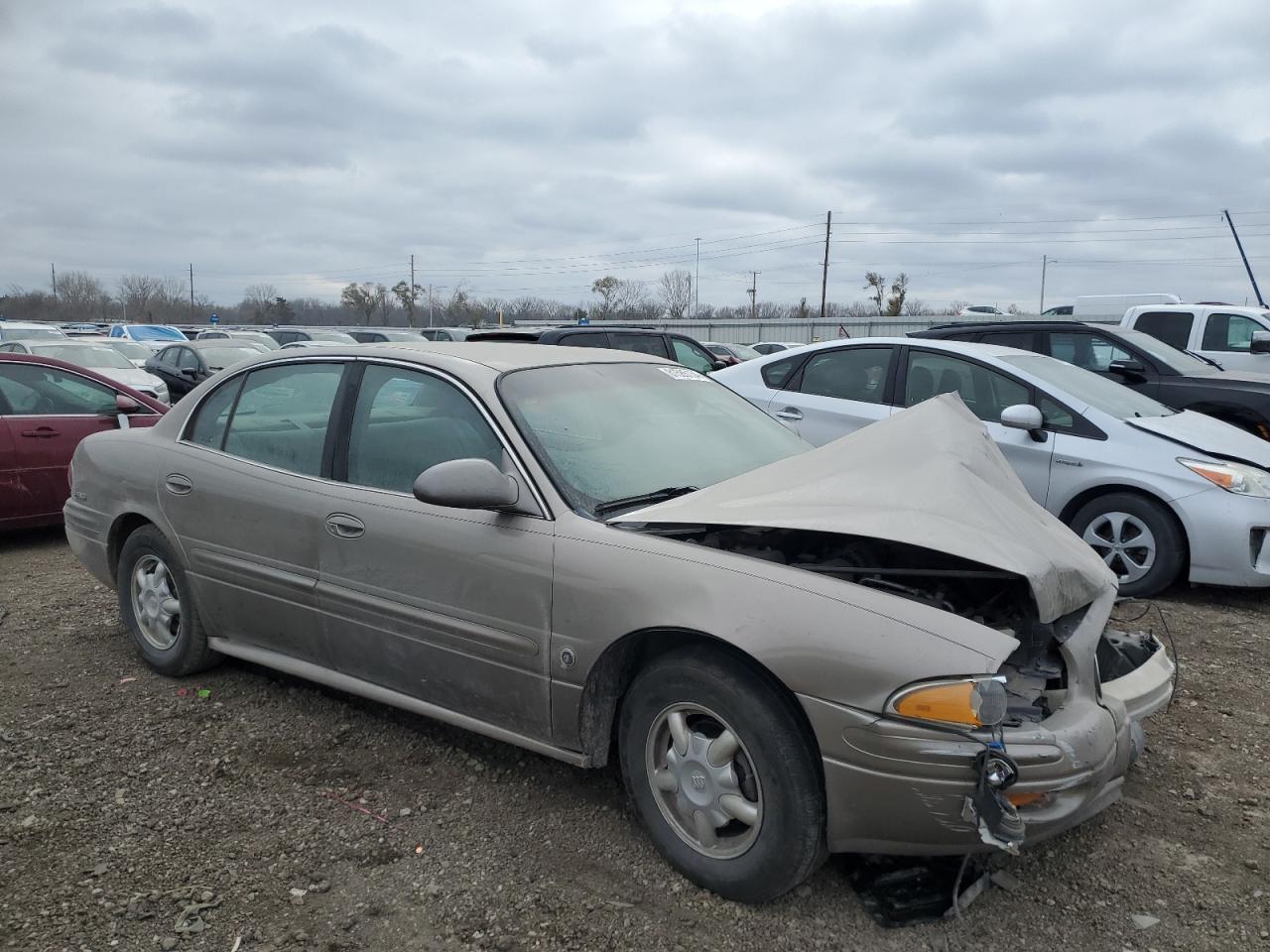 2001 Buick LeSabre VIN 1G4HP54K21U237943 Copart auction photo, front end damage thumbnail 4