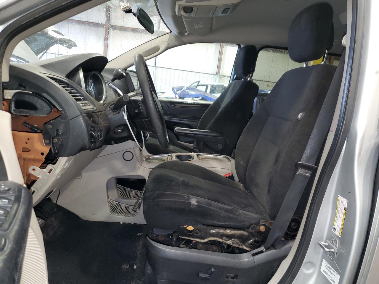2012 Dodge Caravan VIN 2C4RDGCGXCR318893 Copart auction photo, rear end / front end damage thumbnail 7