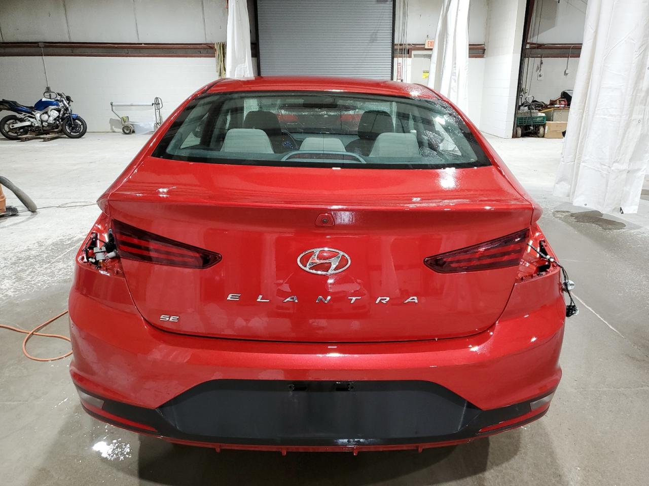 2020 Hyundai Elantra VIN 5NPD74LF3LH525923 Copart auction photo, vandalism / stripped damage thumbnail 6