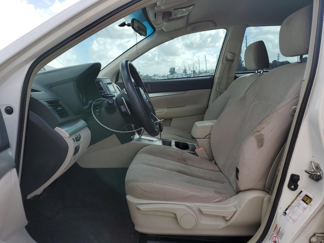 2014 Subaru Outback VIN 4S4BRCACXE3208607 Copart auction photo, front end damage thumbnail 7