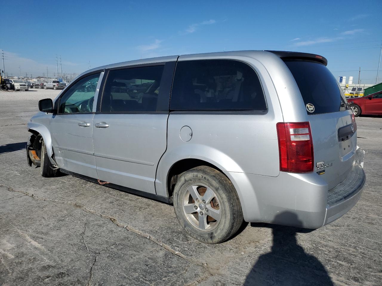 2009 Dodge Caravan VIN 1D8HN44E59B502751 Copart auction photo, front end / mechanical damage thumbnail 2