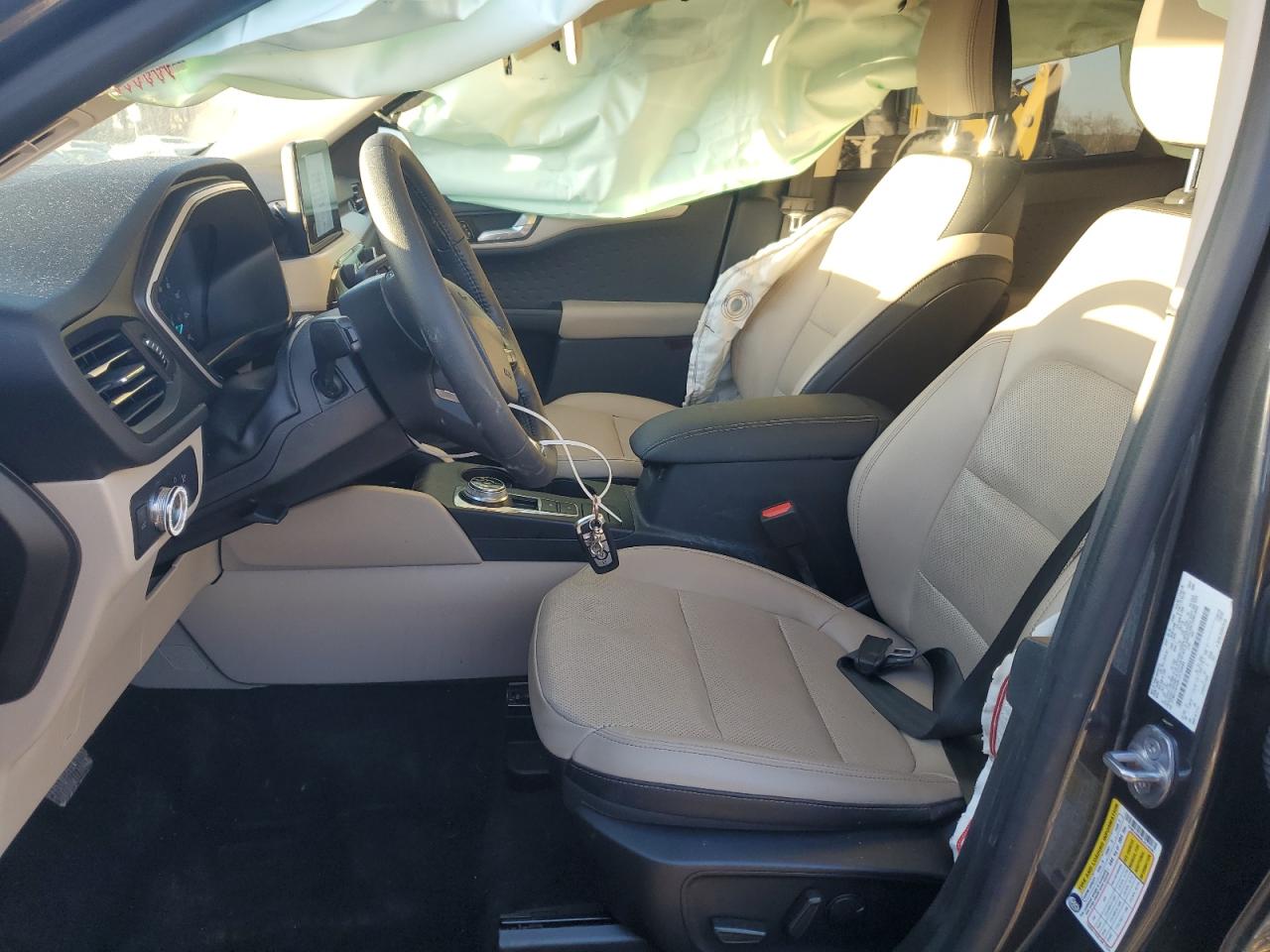 2020 Ford Escape VIN 1FMCU0H69LUC24595 Copart auction photo, side damage thumbnail 7