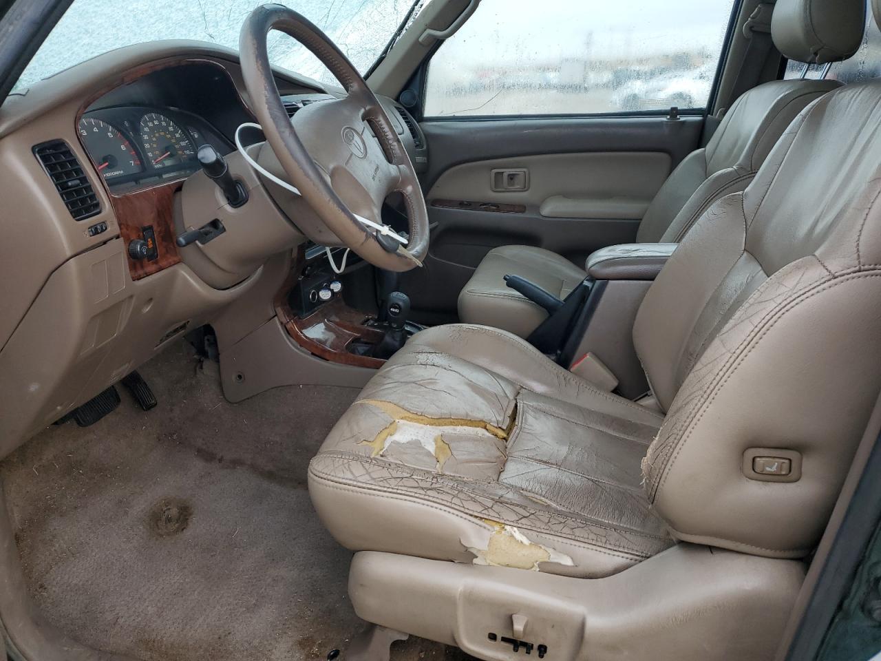 2000 Toyota 4Runner VIN JT3HN87R4Y9044697 Copart auction photo, all over damage thumbnail 7