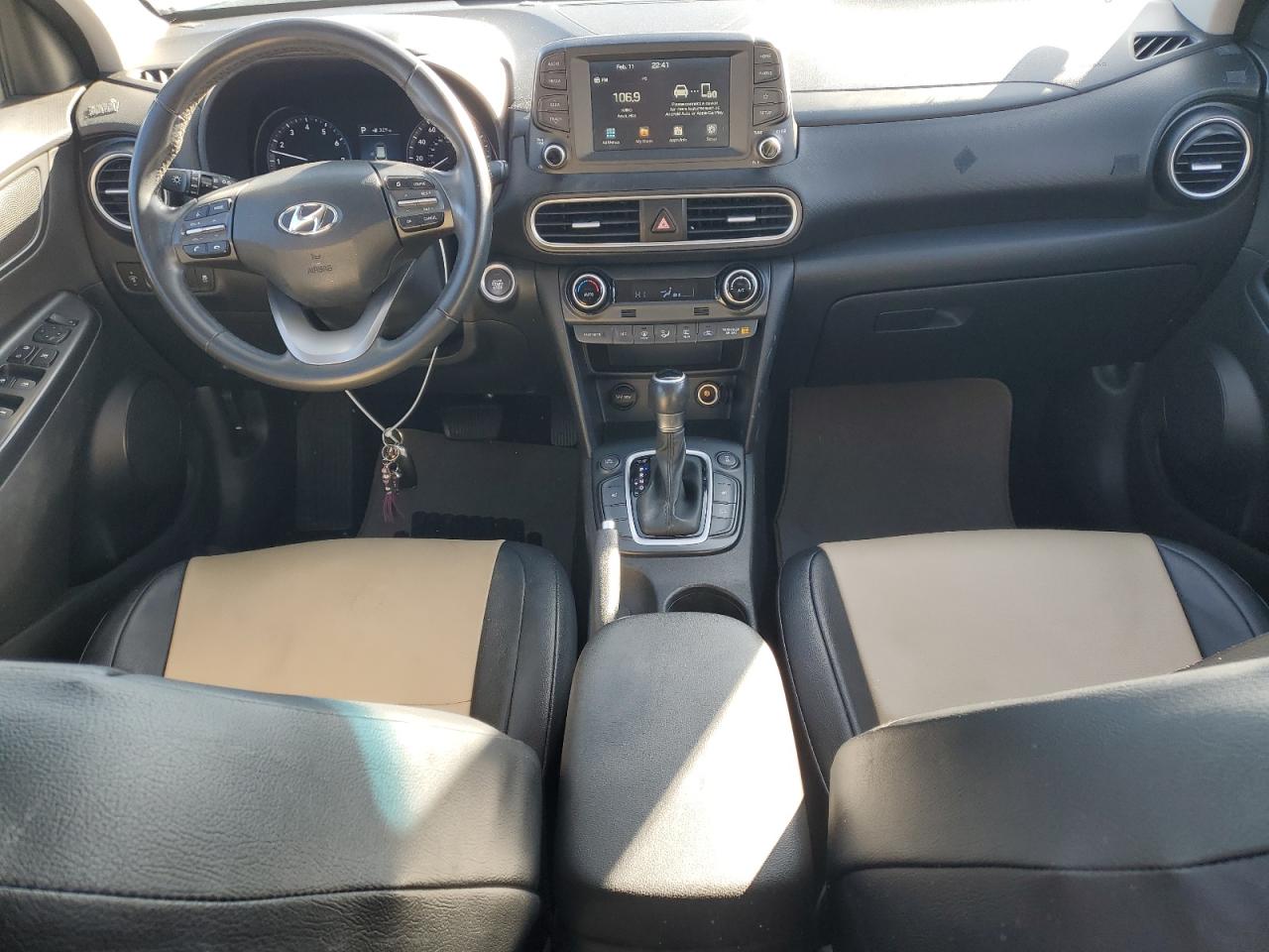 2018 Hyundai Kona VIN KM8K3CA51JU147543 Copart auction photo, front end damage thumbnail 8