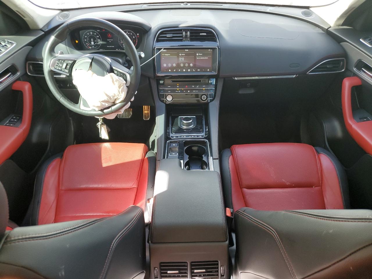 2020 Jaguar F-Pace VIN SADCP2FXXLA618597 Copart auction photo, front end damage thumbnail 8