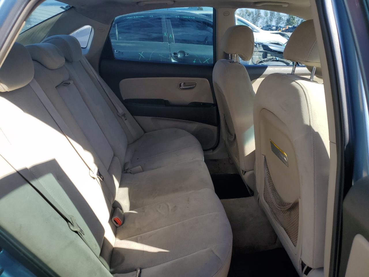 2007 Hyundai Elantra VIN KMHDU46D77U110372 Copart auction photo, rear end damage thumbnail 10