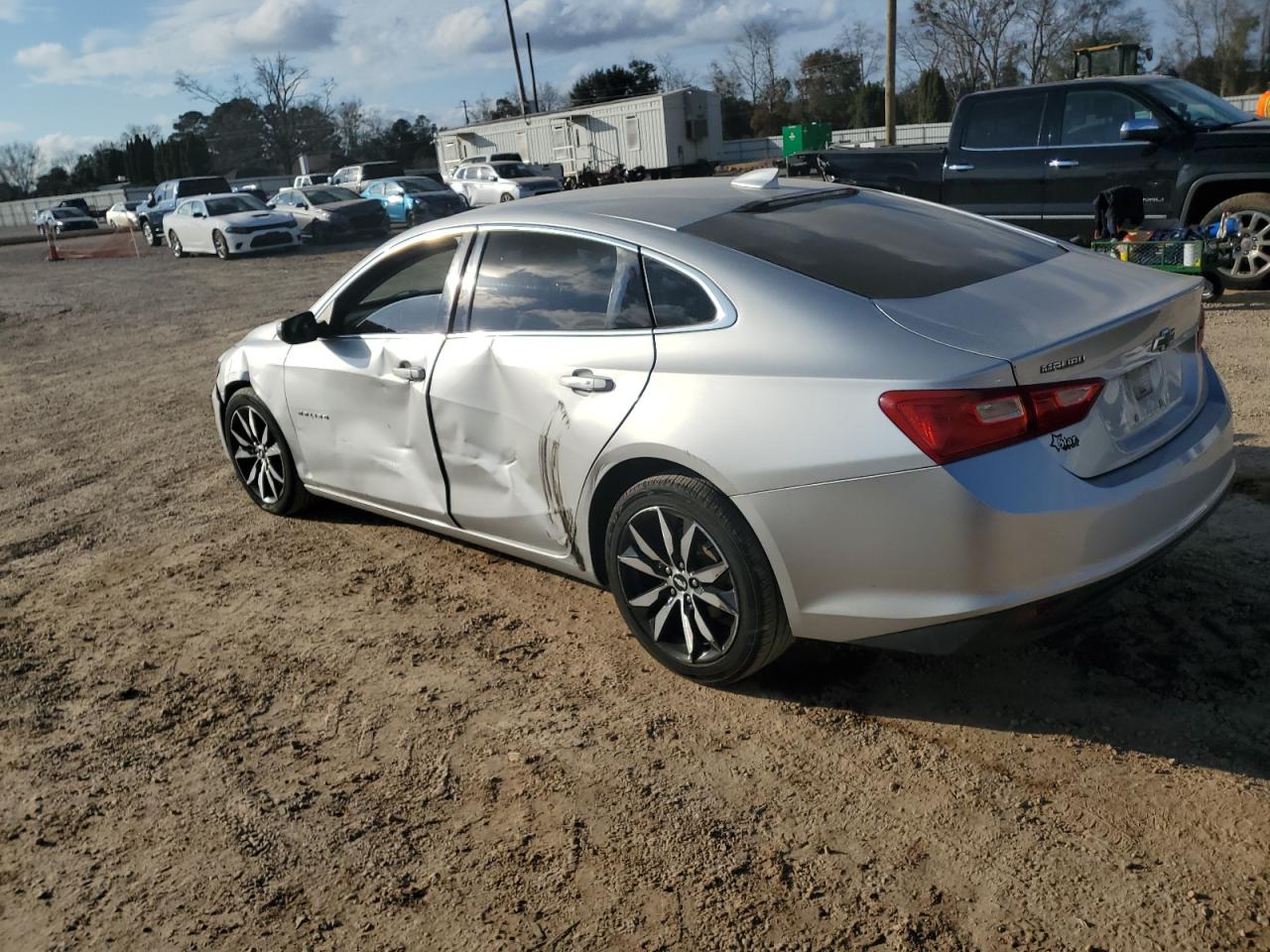2017 Chevrolet Malibu VIN 1G1ZE5ST3HF292628 Copart auction photo, side damage thumbnail 2