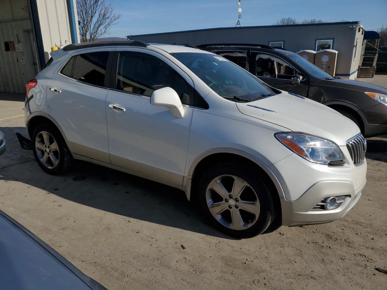 2013 Buick Encore VIN KL4CJGSB3DB123698 Copart auction photo, rear end damage thumbnail 4