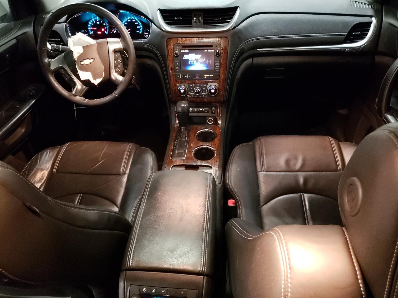 2013 Chevrolet Traverse VIN 1GNKVJKD2DJ260164 Copart auction photo, front end / side damage thumbnail 8