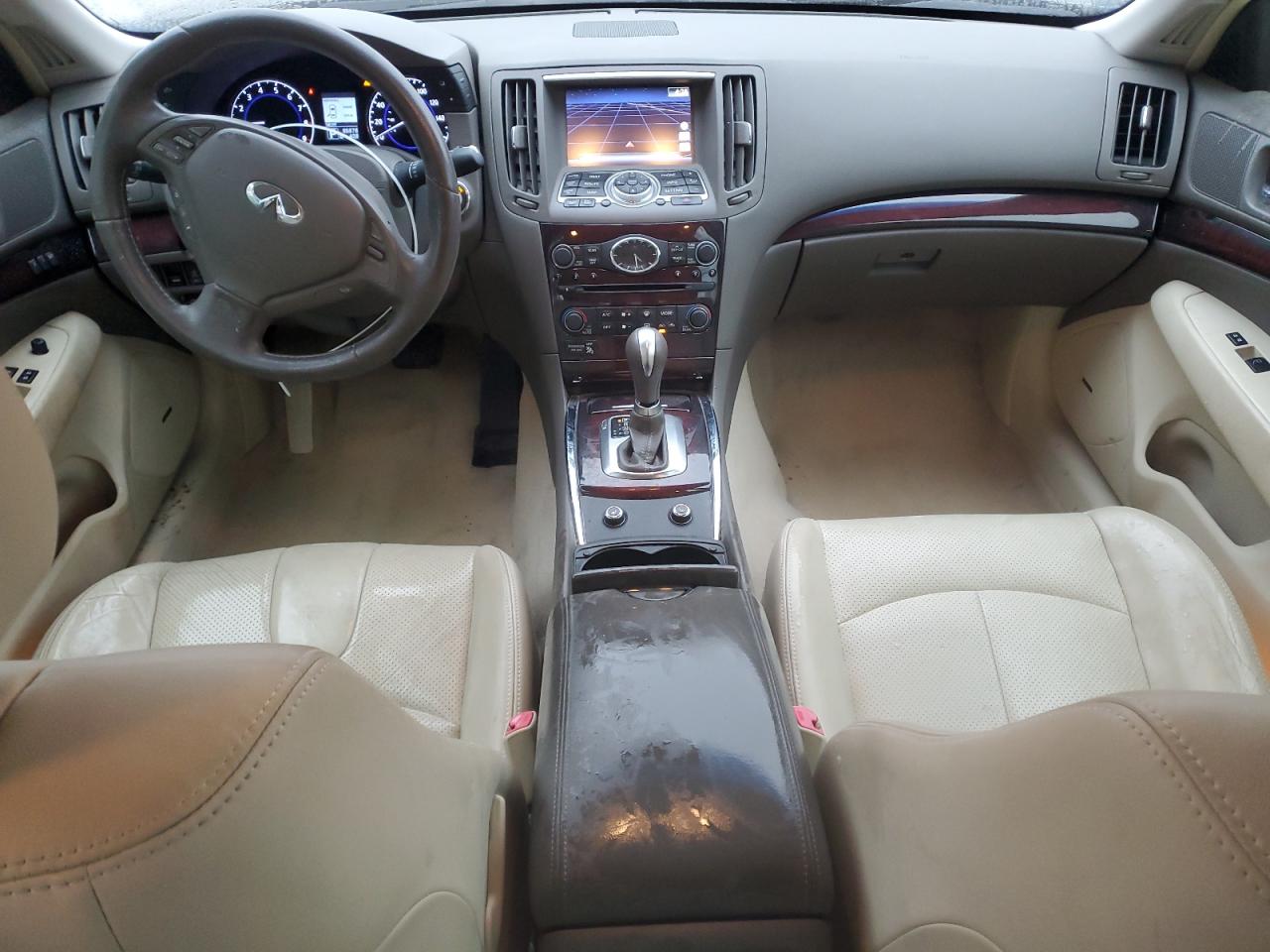 2012 Infiniti G VIN JN1CV6AP6CM627069 Copart auction photo, front end damage thumbnail 8