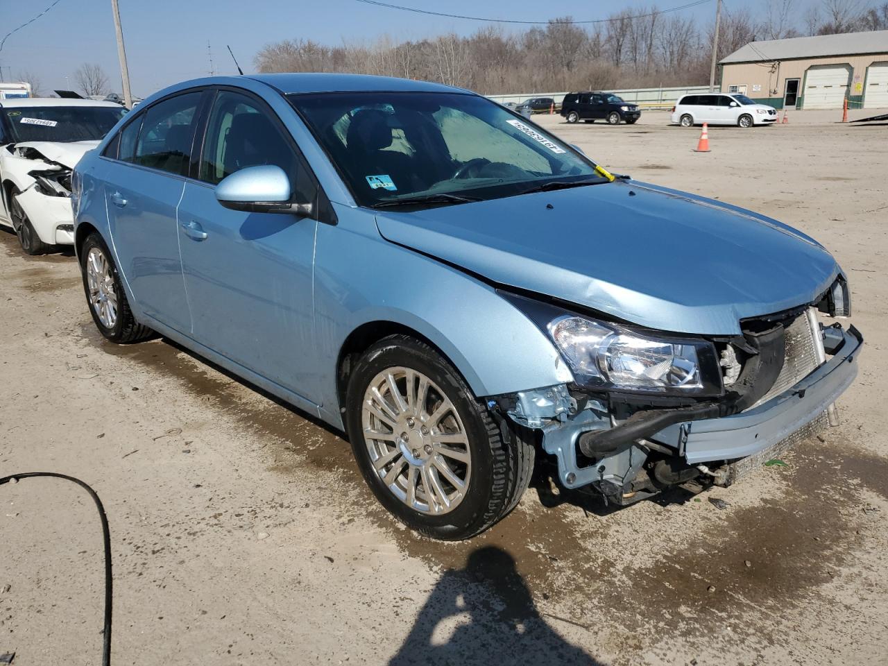2012 Chevrolet Cruze VIN 1G1PK5SC6C7149207 Copart auction photo, front end / rear end damage thumbnail 4