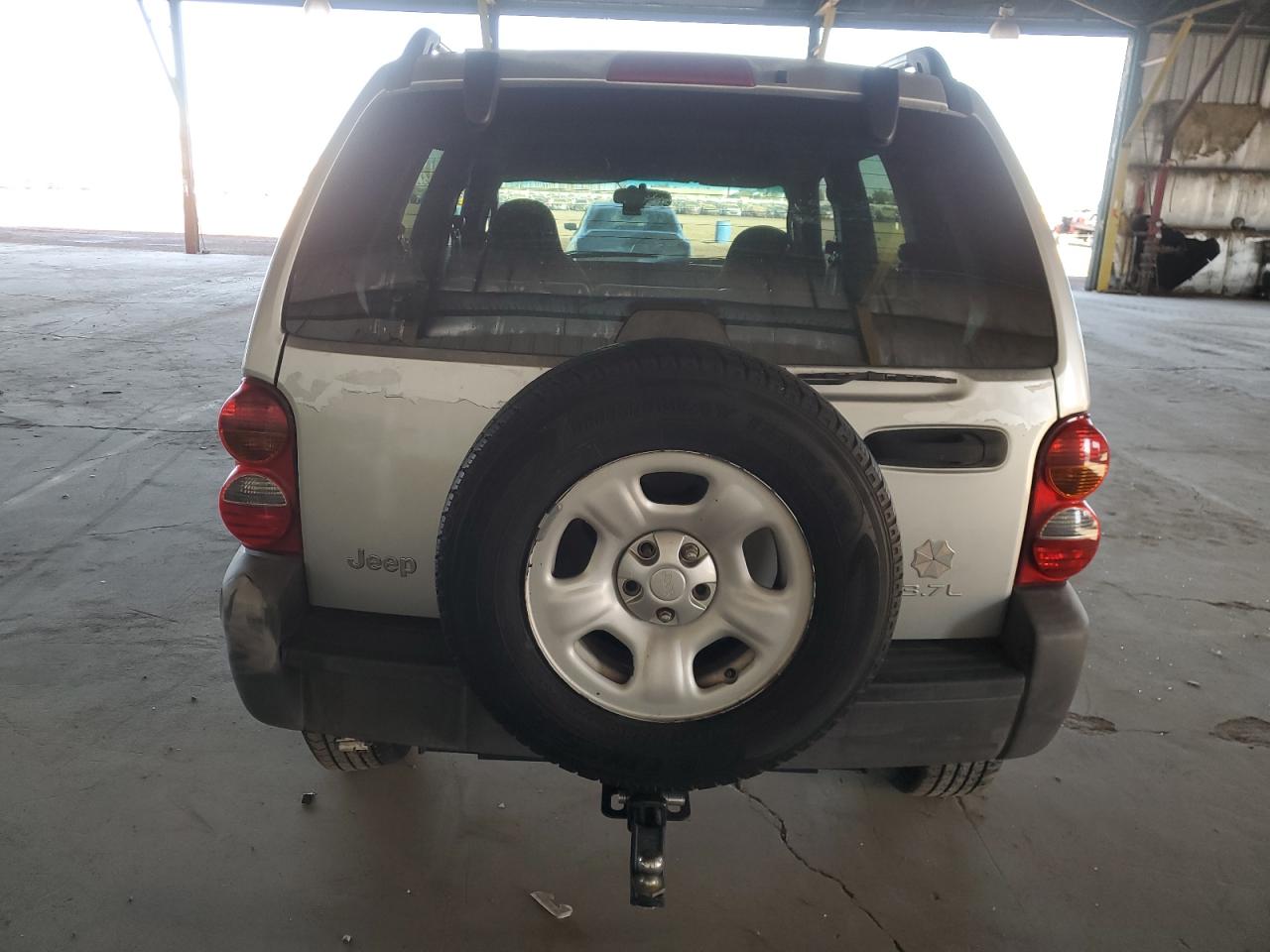 2004 Jeep Liberty (North America) VIN 1J4GK48K24W113144 Copart auction photo, side damage thumbnail 6