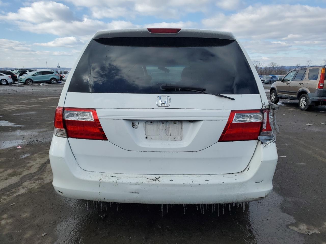 2010 Honda Odyssey VIN 5FNRL3H46AB023518 Copart auction photo, mechanical damage thumbnail 6