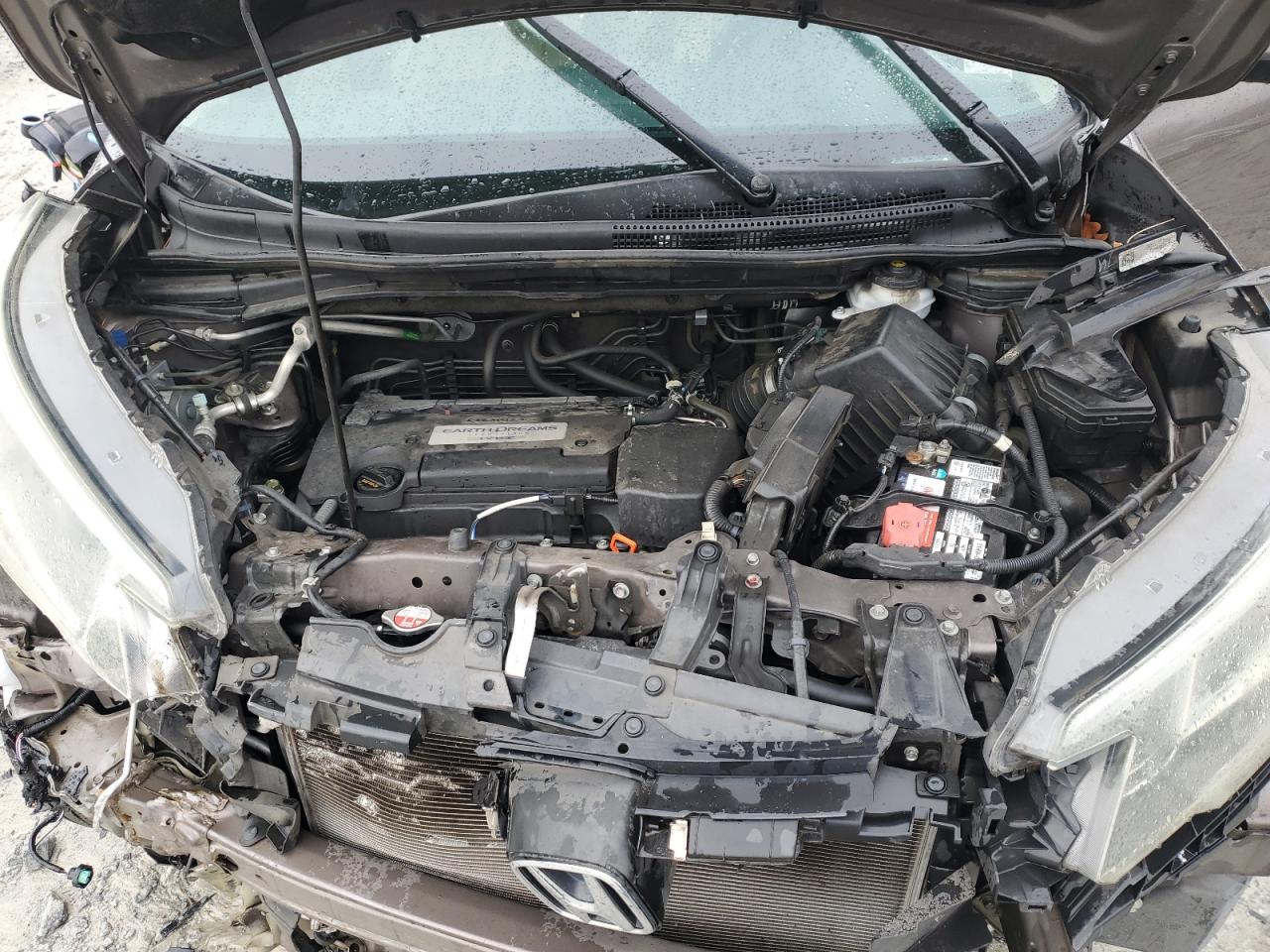 2015 Honda CR-V VIN 2HKRM3H54FH526950 Copart auction photo, front end damage thumbnail 12