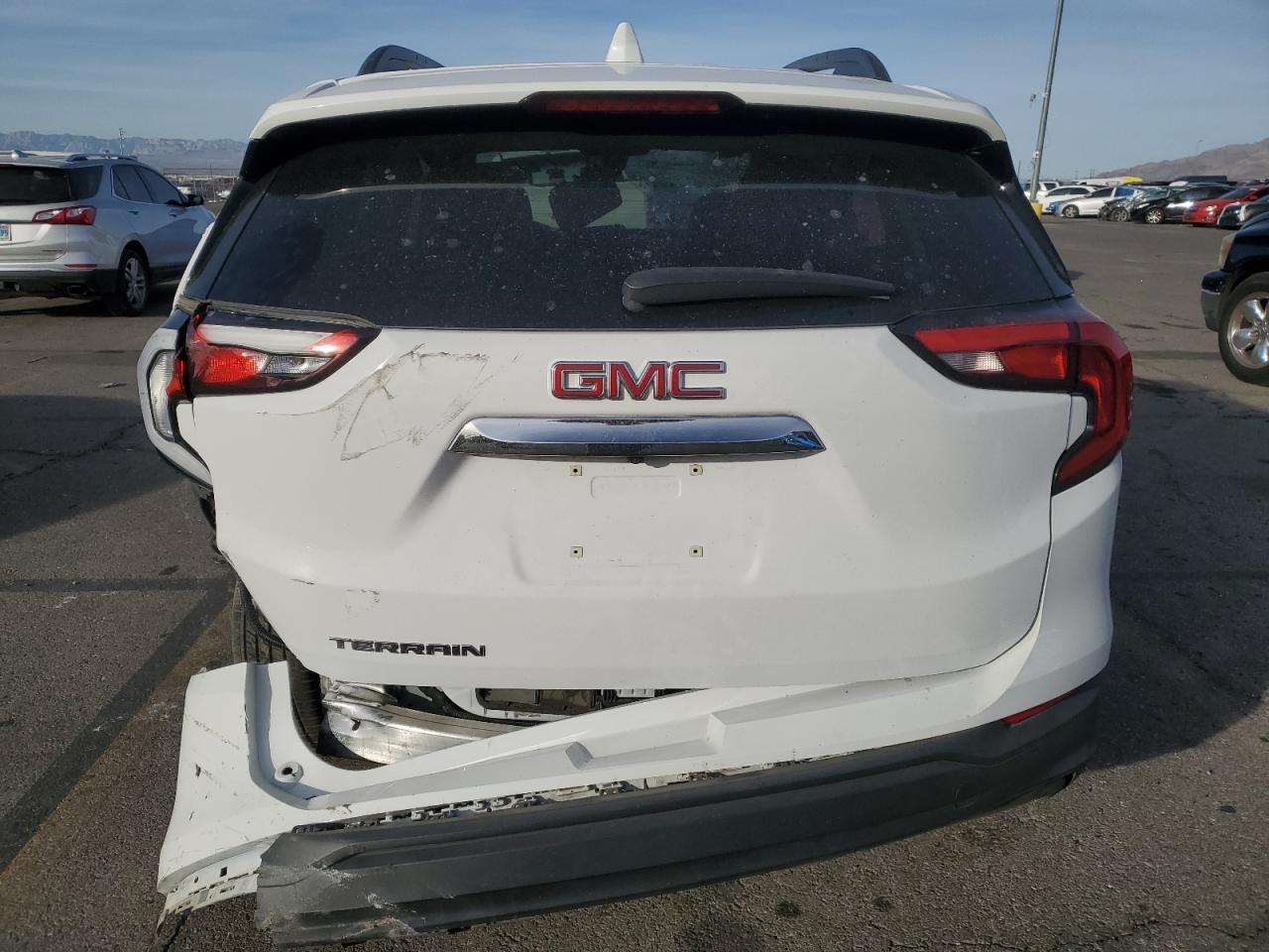 2021 GMC Terrain VIN 3GKALMEV4ML400616 Copart auction photo, all over damage thumbnail 6