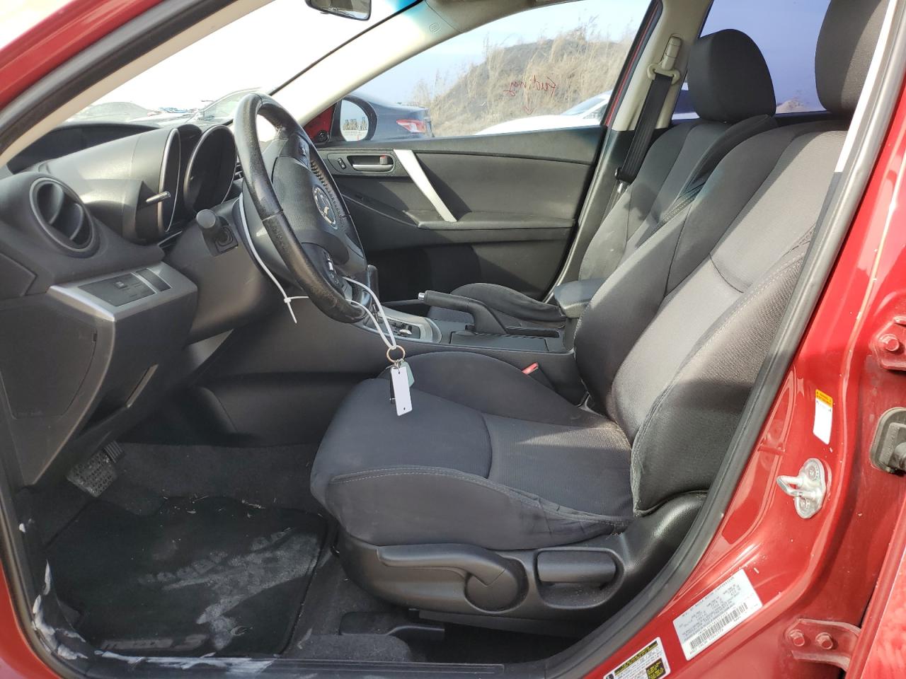2010 Mazda 3 VIN JM1BL1H53A1317319 Copart auction photo, front end / minor dent/scratches damage thumbnail 7