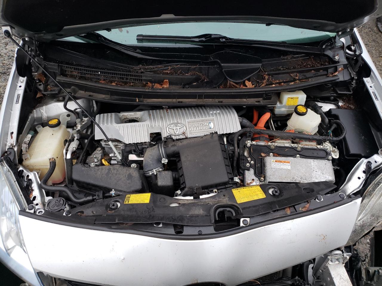 2012 Toyota Prius VIN JTDKN3DP4C3005322 Copart auction photo, front end / rear end damage thumbnail 11