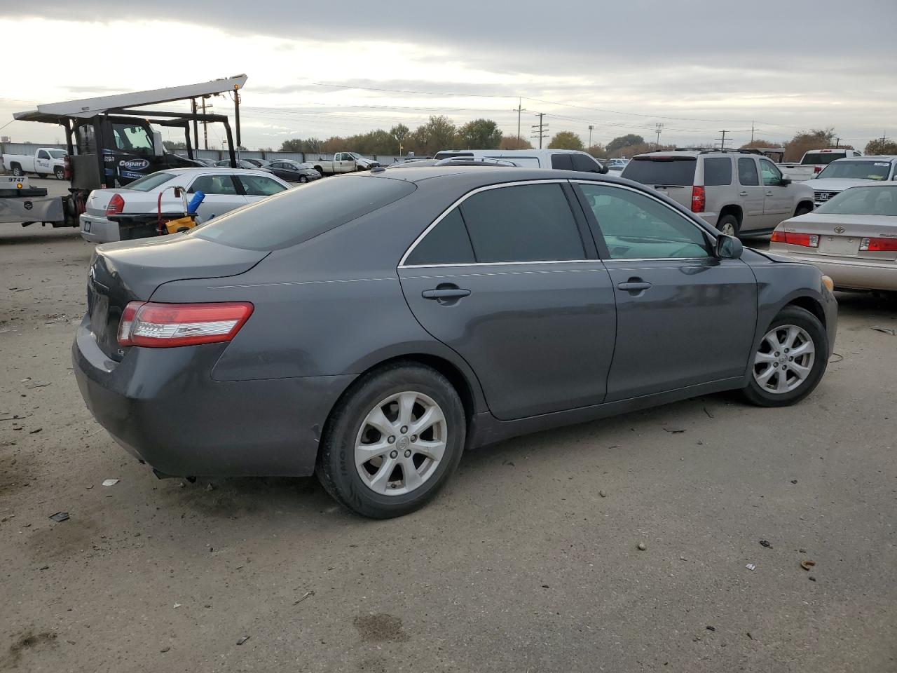2011 Toyota Camry VIN 4T4BF3EK0BR101197 Copart auction photo, rear end damage thumbnail 3