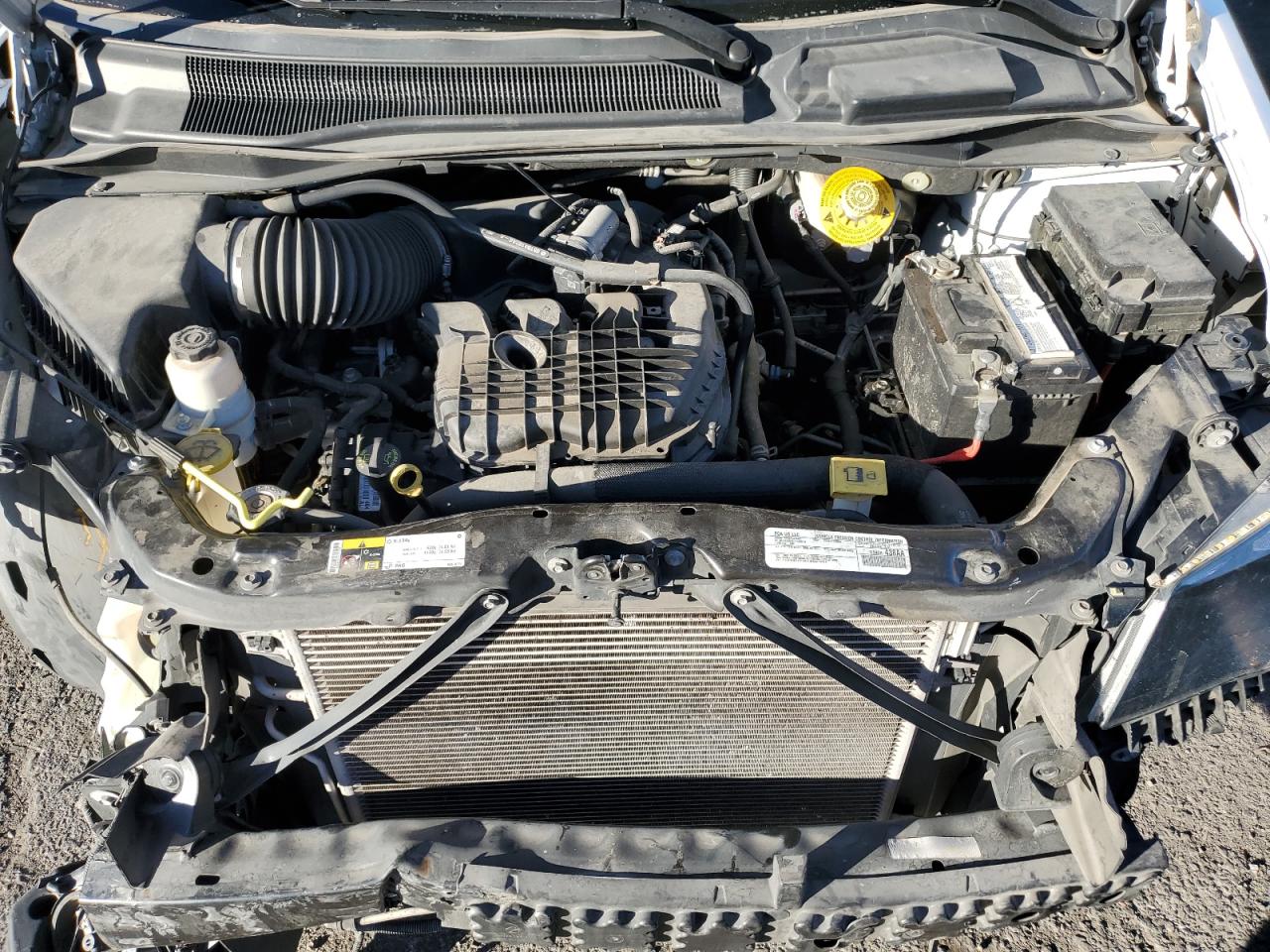 2019 Dodge Caravan VIN 2C4RDGEG4KR726561 Copart auction photo, front end damage thumbnail 12